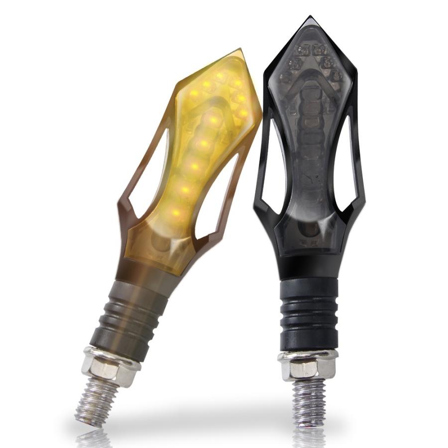 バイクLEDウインカー 流れるウィンカー 汎用 LEDシーケンシャル