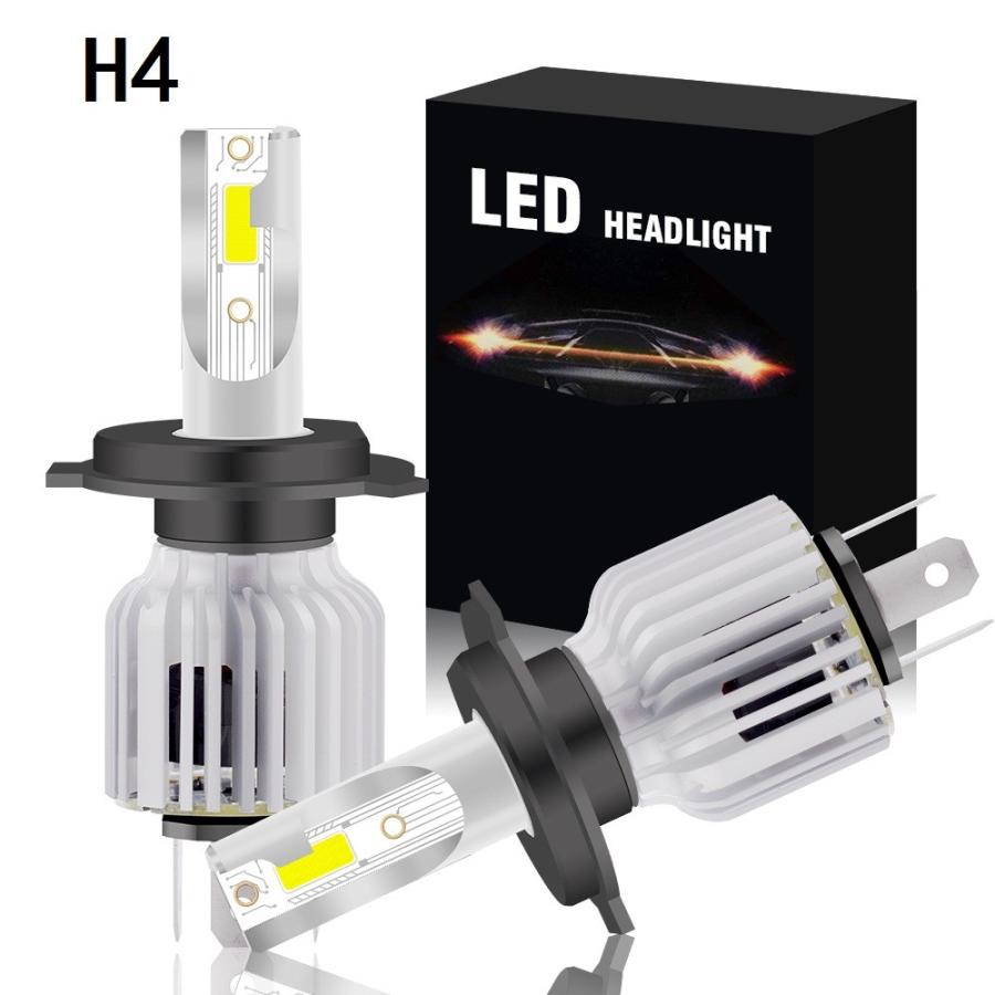 LEDヘッドライト H4lo/hi H1 HB4 HB3 H7 H8/H11 LEDフォグランプ CSPチップ採用 12V~24V 無極性 60W 12000LM 車検対応 冷却ファン付き 一体式 2個セット 1年保証｜thnlight｜02