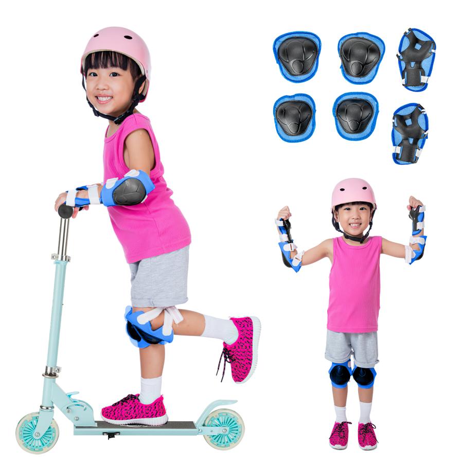 キックスクーター 子供用 キックボード LED 光るホイール 高さ3段調節