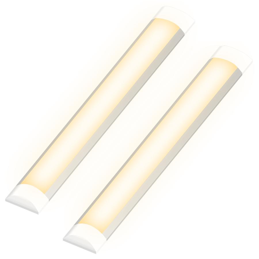 LED蛍光灯 20W形 2本入り ベースライト LEDランプ LED照明器具 60cm