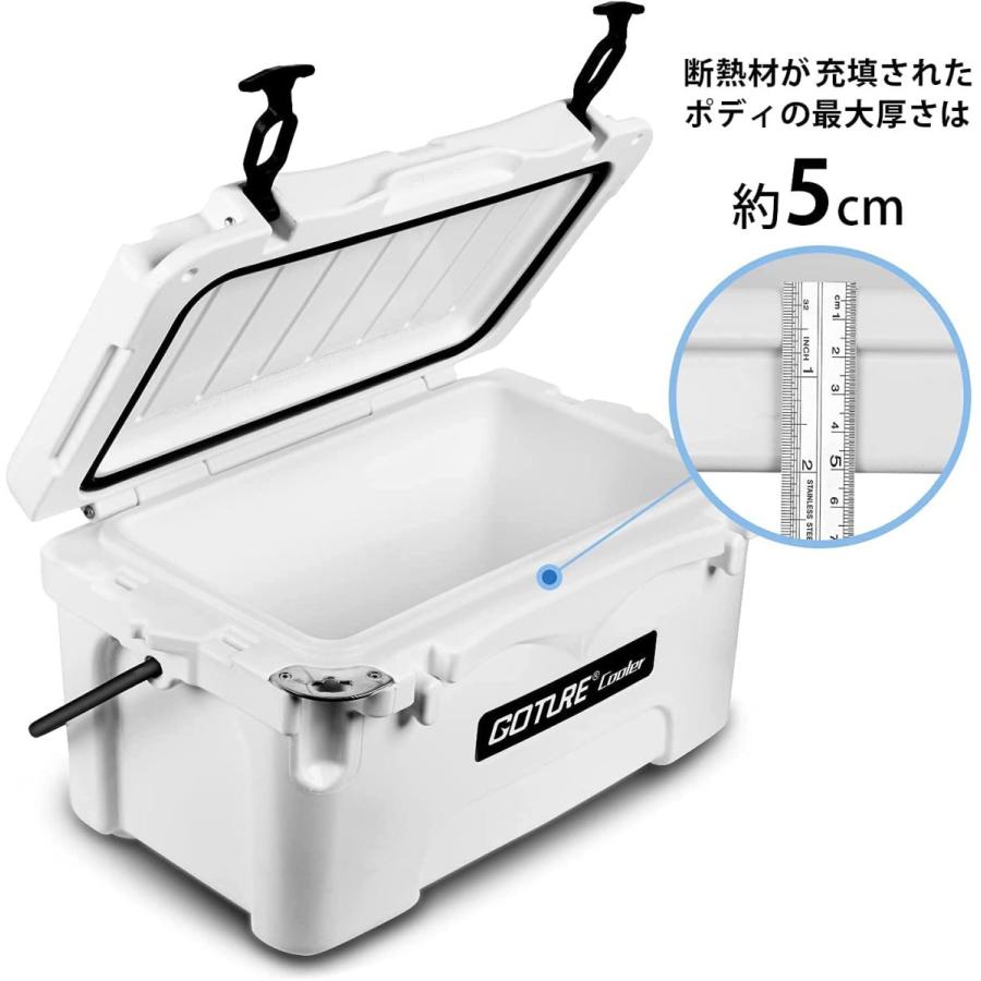 クーラーボックス 大型 釣り 保冷力 25L 保冷力3-5日 極厚断熱材 クーラーボックス 大型 釣り 保冷力 25L 保冷力3-5日 極厚断熱材