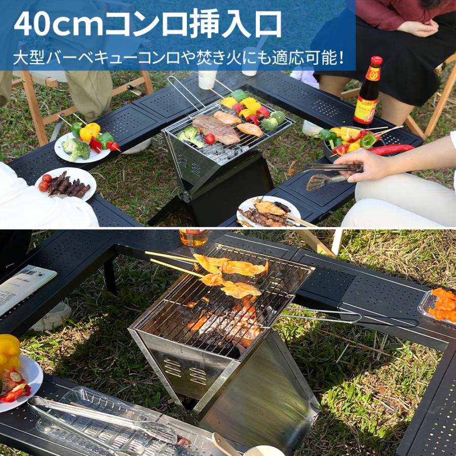 アウトドアテーブル 折りたた 軽量 レジャーテーブル 焚火 アウトドアテーブル 折りたた 軽量 レジャーテーブル 焚火
