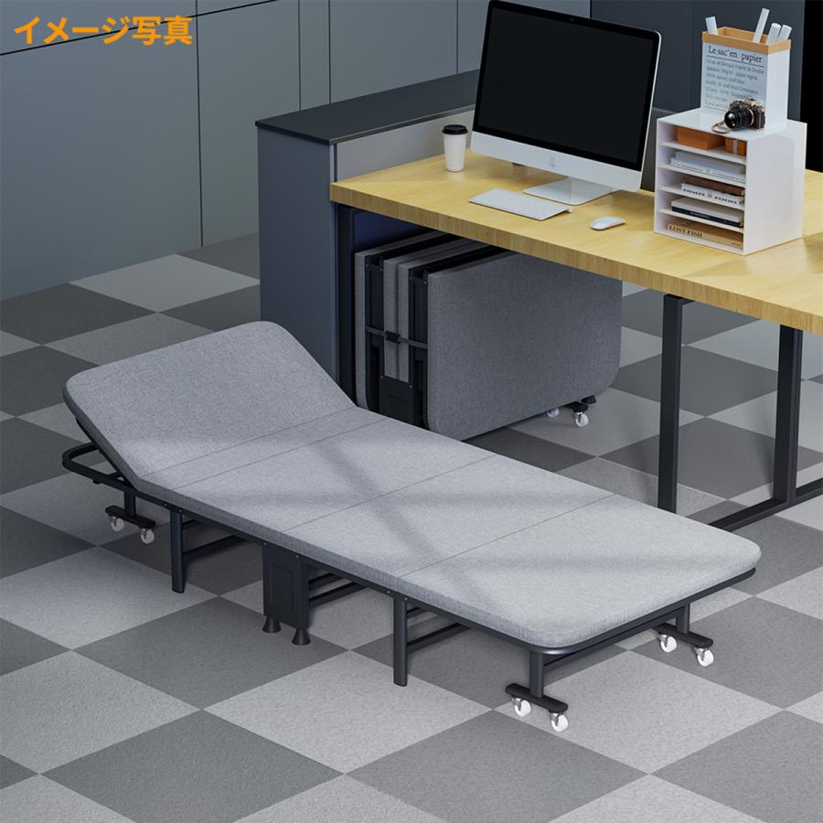 折りたたみベッド シングル コンパクト収納 6段階リクライニング 折りたたみベッド シングル コンパクト収納 6段階リクライニング