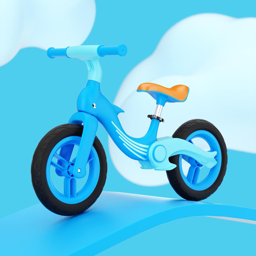 HEAD バランスバイク 青　キックバイク ヤフー3位獲得』バランスキッズバイク 3輪車 バランスバイク キック