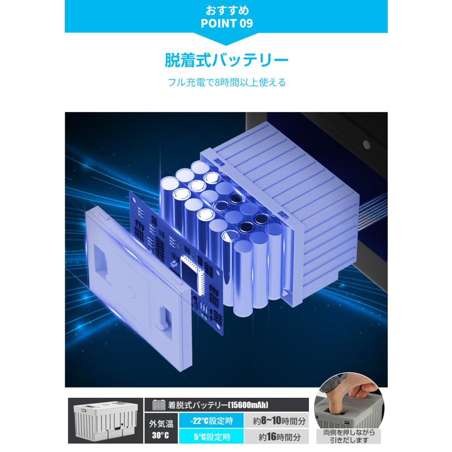 車載冷蔵庫 12L ポータブル冷蔵庫 バッテリー内蔵可能 持ち運び ミニ