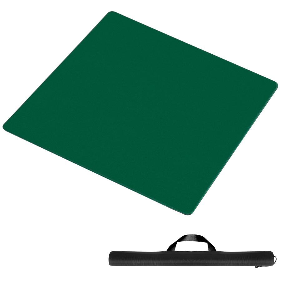 麻雀マット 手打ち用麻雀マット 70×70 収納バッグ付き マージャン