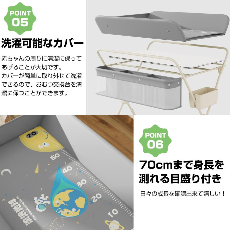 おむつ交換台 折りたたみ コンパクト おむつ替え台 赤ちゃん オムツ