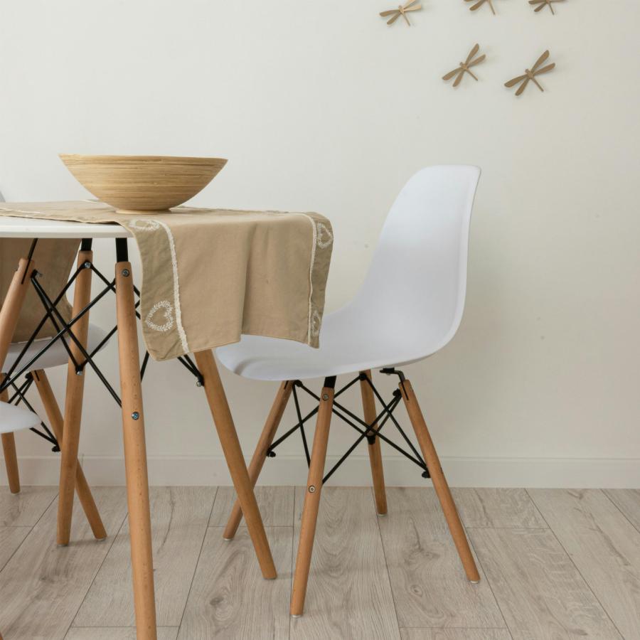 ダイニングテーブルセット 2人 2人用 北欧 イームズテーブル 丸