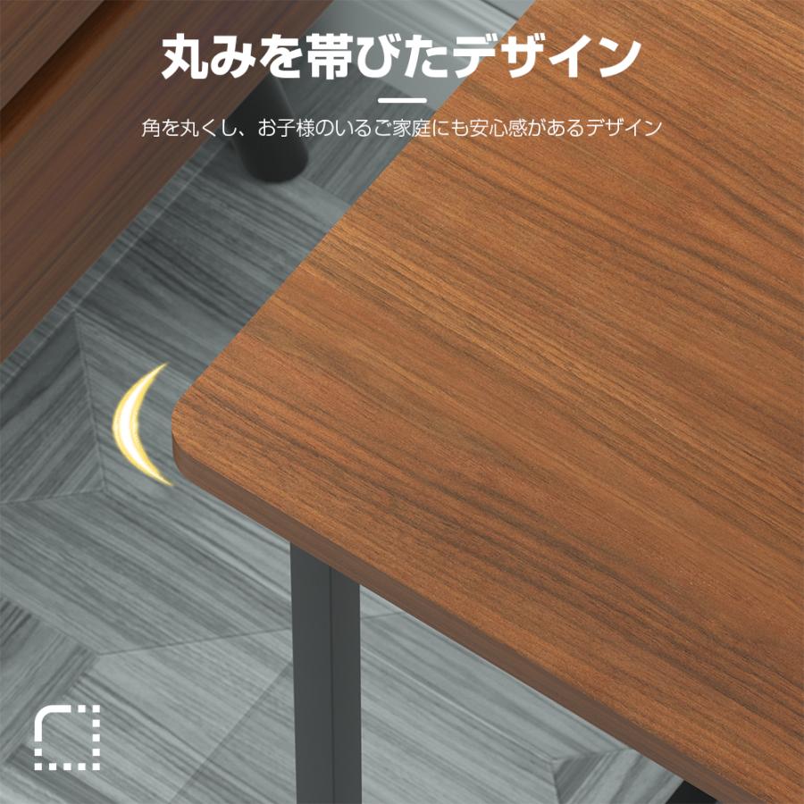 折りたたみデスク 幅80 奥行40 高さ75cm 簡単組立 折りたたみテーブル