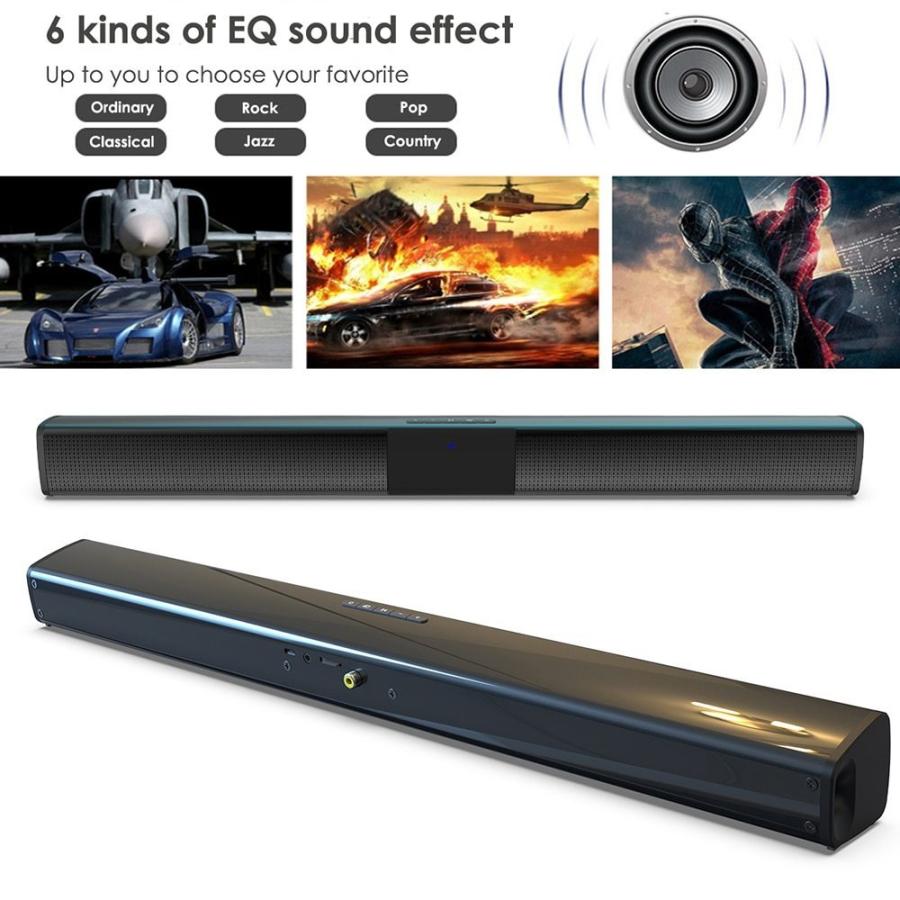 Bluetoothワイヤレスステレオスピーカー,20w,ホームシアター,オーディオ,tv,サラウンドサウンドコラム,デュアルサブウーファー,bs28d|thomsonz|20