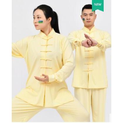 男性と女性のための高品質の太極拳のユニフォーム 限定特価 中国の古典的な武術のカンフーの服 太極拳の服 大人のための武術の翼のある服 2021特集