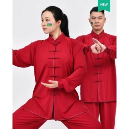男性と女性のための高品質の太極拳のユニフォーム 中国の古典的な武術のカンフーの服 返品送料無料 大人のための武術の翼のある服 太極拳の服 有名なブランド