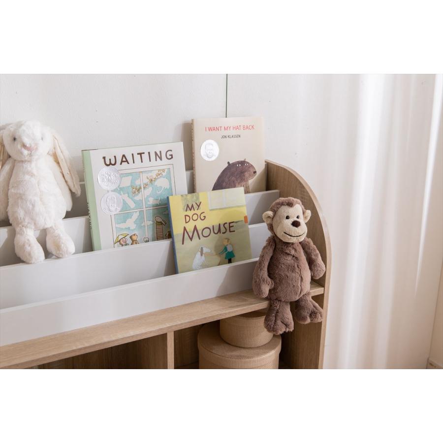 【幅84cm】Pila 絵本棚(引き出し収納タイプ) 