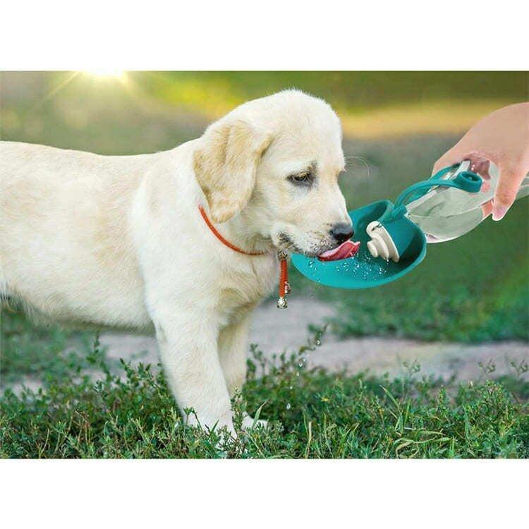 大好き 食器 餌やり 水やり用品 ペット用水筒 水入れ 犬用 猫用 お散歩 熱中症対策 便利グッズ ドッグウォーターボトル犬ウォーターボトル580ml大容量ペット猫給水器散歩給水ボトル携帯水筒ペットボトル水漏れ防止ストラップ付き Www Threeriversofs Com
