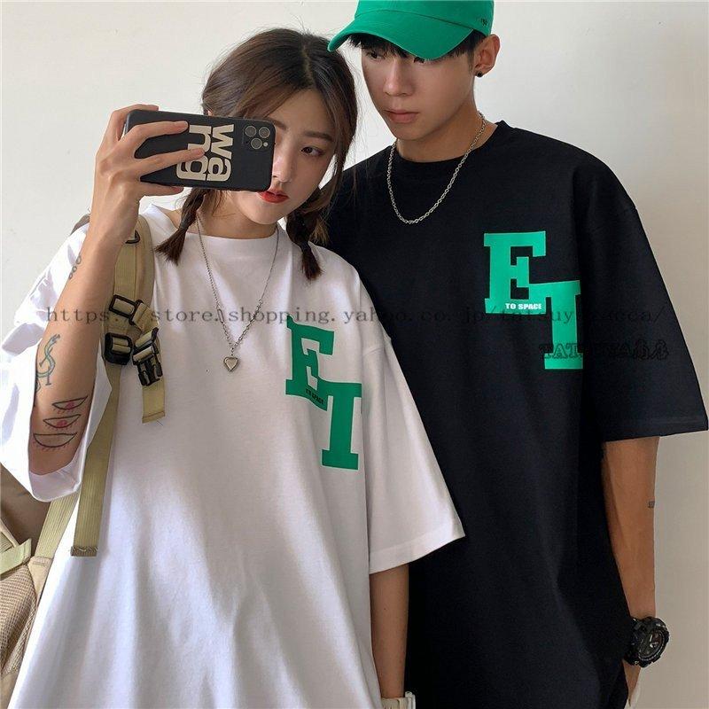 Tシャツレディースメンズ半袖ペアルックカップル春服夏ペアtシャツクルーネックワンポイント優良配送ゆったりトップス韓国ファッション Vgkkdvju4z ファッション Valleymill Com