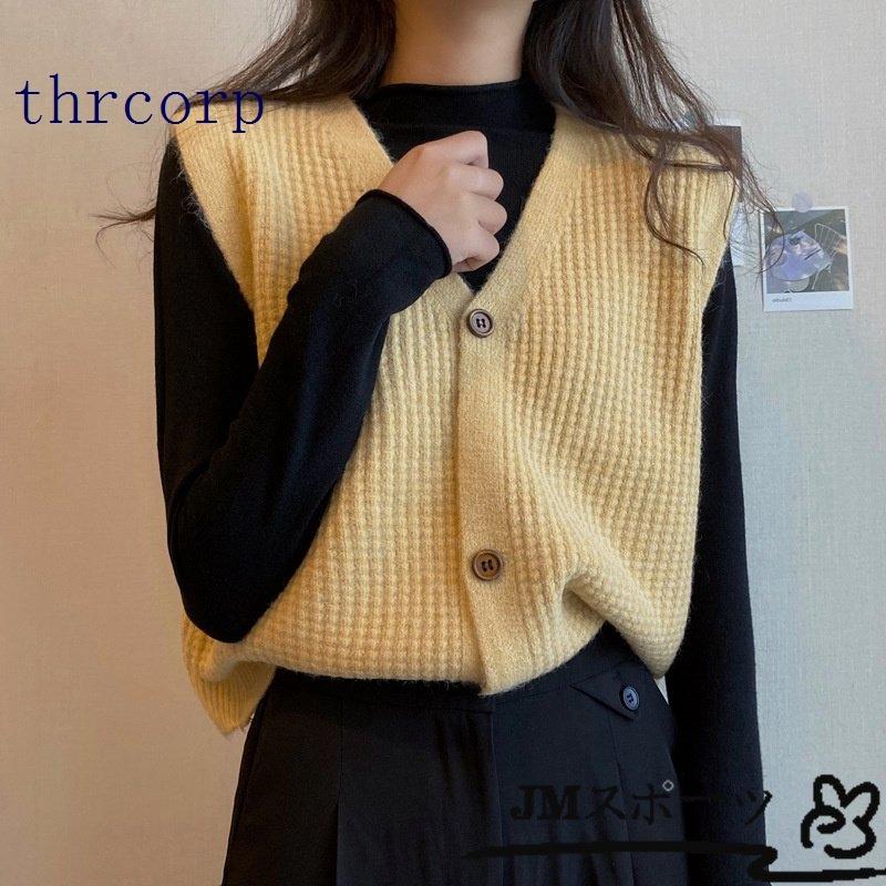 品質満点 ニットセーター 冬物 秋物レディース 防寒 保温 着痩せ トップス ノースリーブ 春秋 通勤 カーディガン ニットベスト Vネック 無地 秋物 レディース 長袖 プルオーバー サイズ F Www Projectcorfu Com