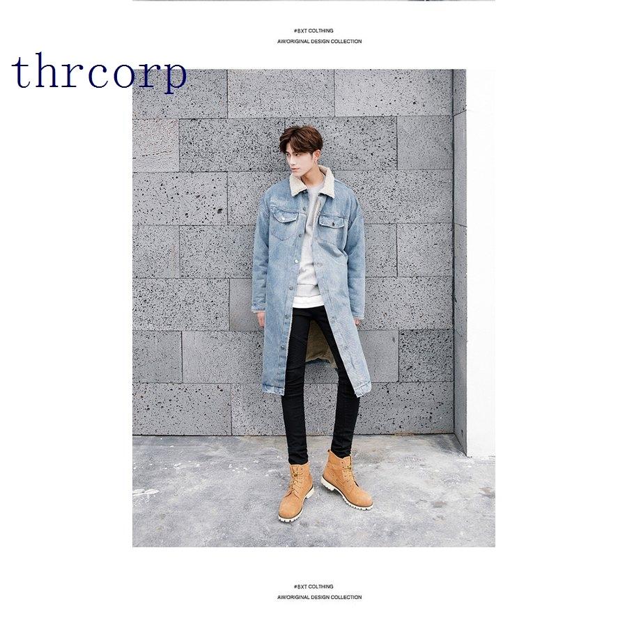 現品限り一斉値下げ！ ヴィンテージデニムボアロングジャケット M-L