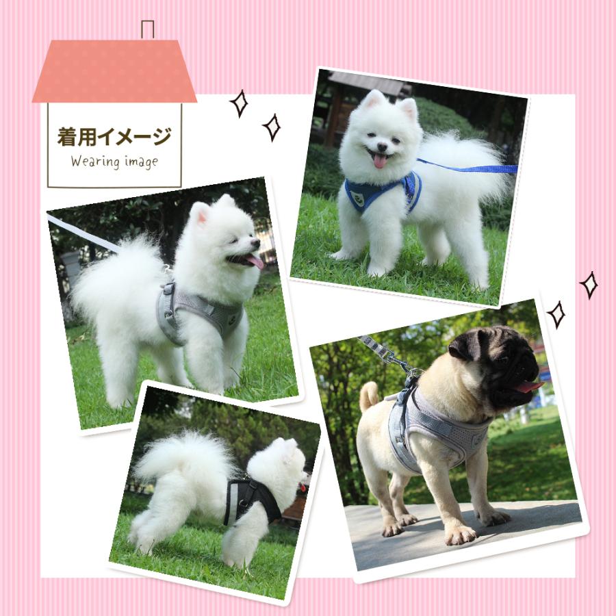 ハーネス 犬 おしゃれ リード セット 脱げない 小型犬 中型犬 大型犬 ペット用品 胴輪 ハーネスベルト |  | 10