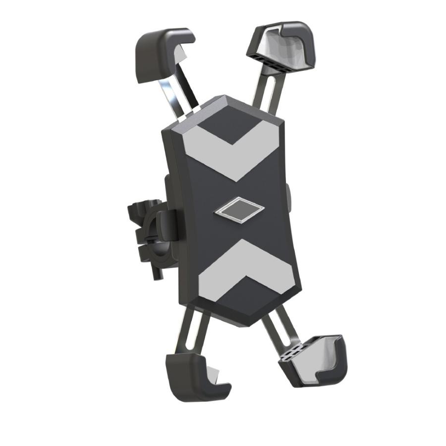 自転車 スマホホルダー バイク スマホスタンド 携帯ホルダー 自動ロック ロードバイク スマホ ホルダー サイクリング 自転車用 360度回転 |  | 02