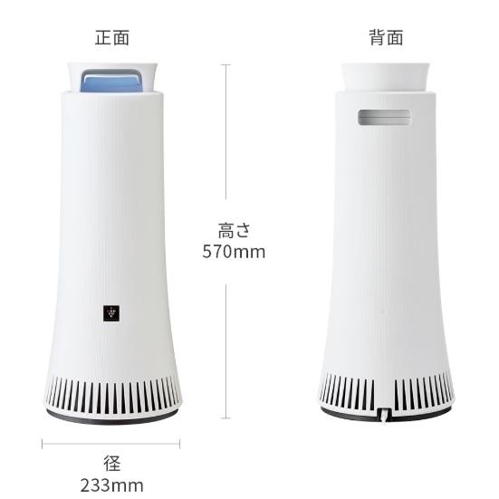 シャープ 脱臭機 プラズマクラスター DY-S01-W 2021年製 SHARP（シャープ） プラズマクラスター除菌脱臭機 DY-S01-W プラズマ