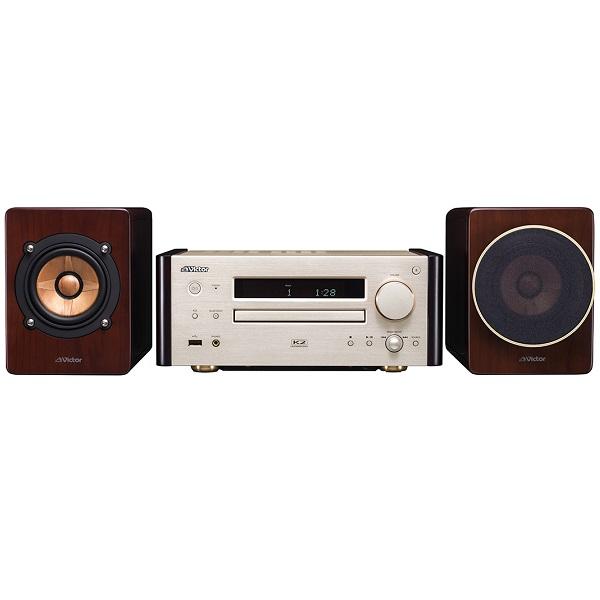 CDコンポ Victor（ビクター） コンポ EX-HR99 VICTOR WOOD CONE コンパクト