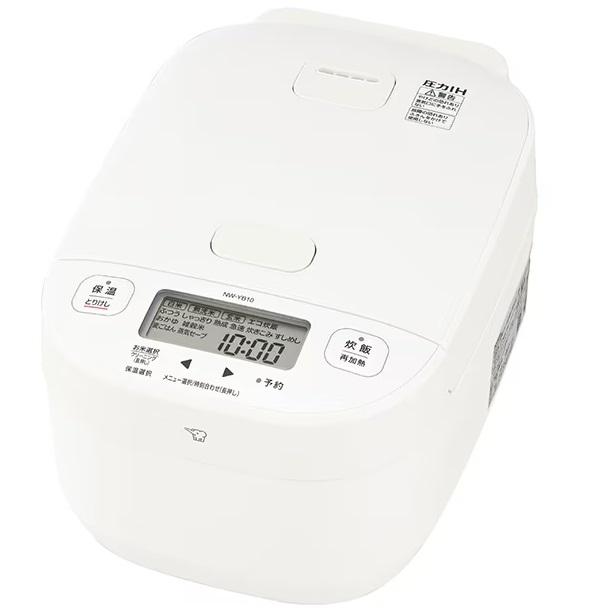 極め炊き 炊飯器 象印 5.5合 圧力IH炊飯ジャー 豪熱大火力 NW-YB10-WA