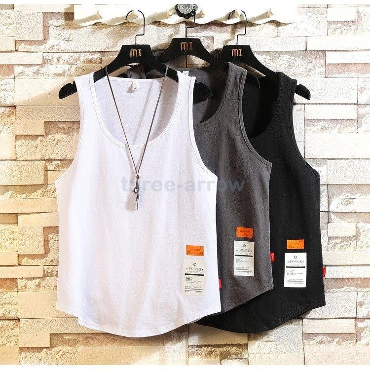 高質で安価 トップス ノースリーブ メンズ 夏服 トップス タンクトップ インナー 無地 ノースリーブ メンズ 夏服 トップス タンクトップ インナー 無地 袖なしtシャツ メンズファッション 夏 Www Threeriversofs Com