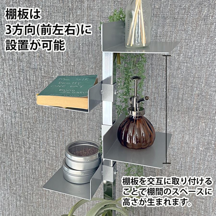 Tsum_dock ブックタワー ロータイプ シルバー 5段 隠しキャスター付 | 日本製 本棚 積読タワー ブックシェルフ ラック 爆買の画像