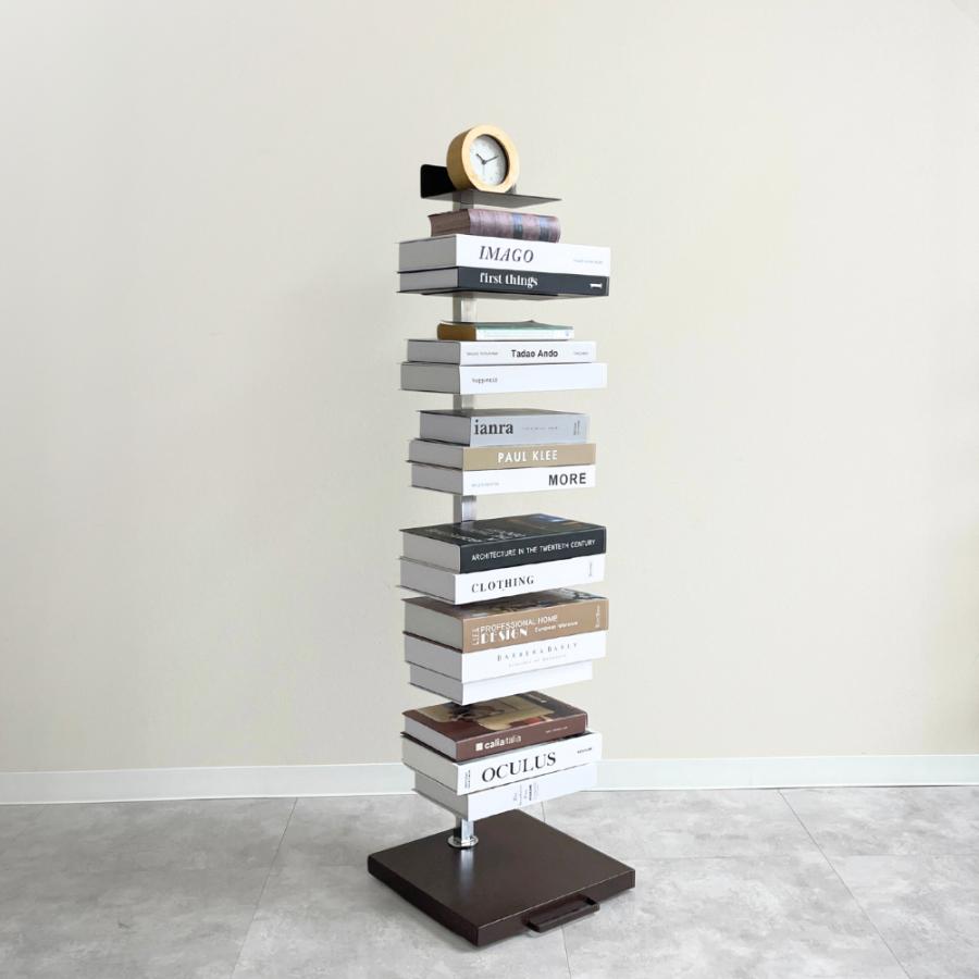 足立製作所 NewColor｜Tsum_dock ブックタワー 隠しキャスター付 ハイ