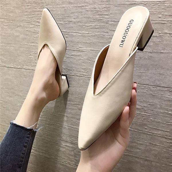 ミュールパンプスサンダル レディース ヒールサンダル ポイン ミュールパンプスサンダル レディース ヒールサンダル ポイン