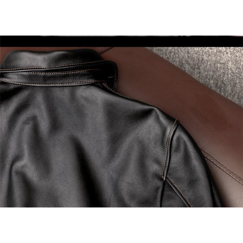 革ジャン 牛革メンズ レザージャケット ファッション ライダース