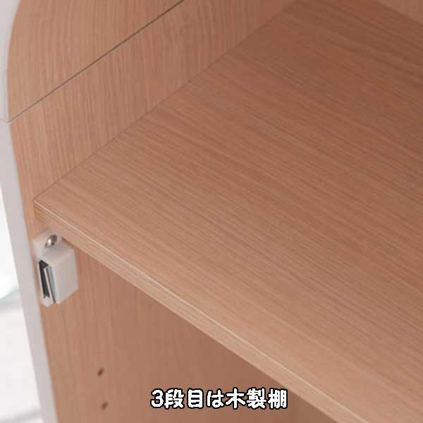 キャビネット 木製 ガラス扉 収納 ラック アーチ型 コレクション キャビネット 木製 ガラス扉 収納 ラック アーチ型 コレクション