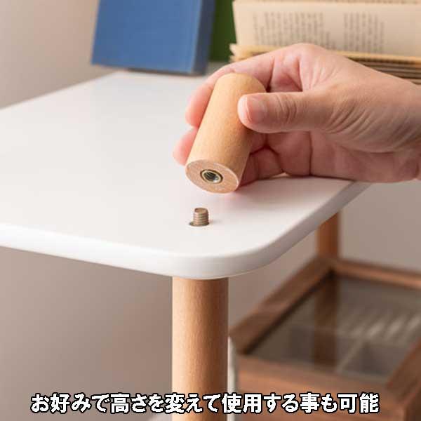 オープンシェルフ 木製 3段 白 スリム 幅80 北欧 ラック 本棚 収納棚