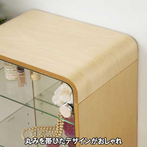 キャビネット 木製 ガラス扉 奥行き25cm Lタイプ コレクション キャビネット 木製 ガラス扉 奥行き25cm Lタイプ コレクション