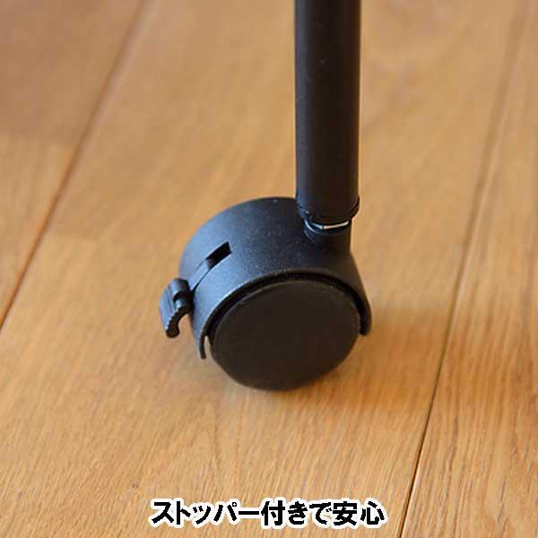 折りたたみワゴンカート バスケット付き 軽量 シンプルデザイン マルチ収納 3カラー｜three-links｜19