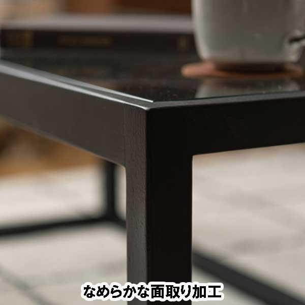 リビングテーブル センターテーブル 北欧 ガラス おしゃれ 木製