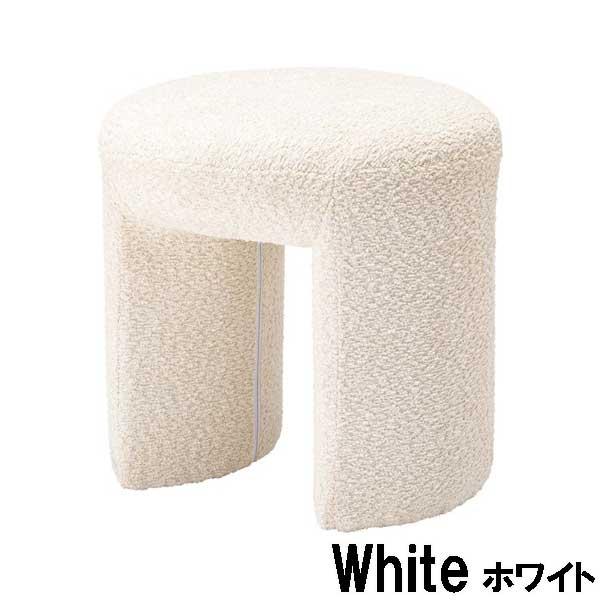 スツール 椅子 高さ40cm 木製 オットマン 丸型 おしゃれ ユニークな