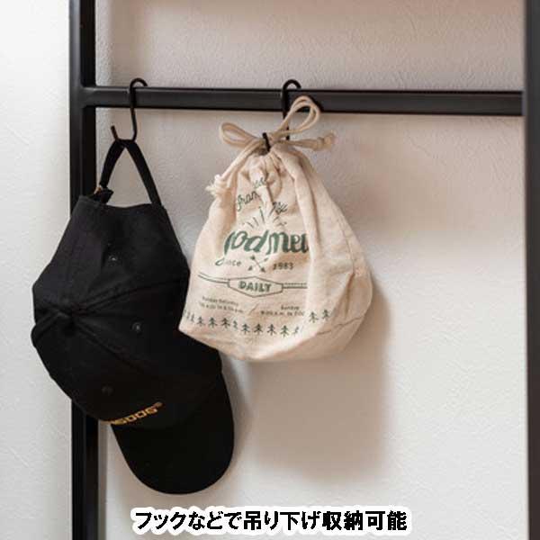コンソールテーブル スリム 玄関 天然木チーク 奥行18cm ブラックスチールの画像