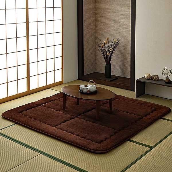 ラグ 3畳 厚手 冬 190×240cm 北欧 防音 保温性 日本製 40mmボリュームタイプ 4カラー
