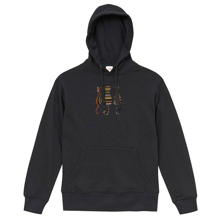 パーカー メンズ フード付き スウェット プルオーバー 長袖 猫 ネコ 刺繍風プリント キャット 後ろ姿 Dp8633 Three O One 301 Store 通販 Yahoo ショッピング