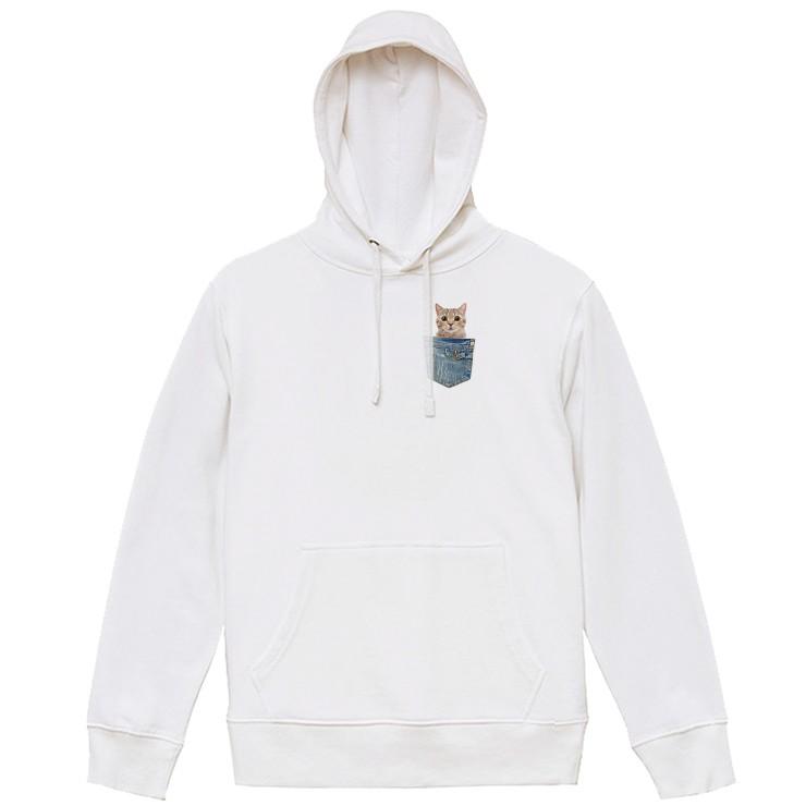 パーカー メンズ フード付き スウェット プルオーバー 長袖 猫 ネコ ポケットから猫シリーズ おもしろパーカー Dp8639 Three O One 301 Store 通販 Yahoo ショッピング