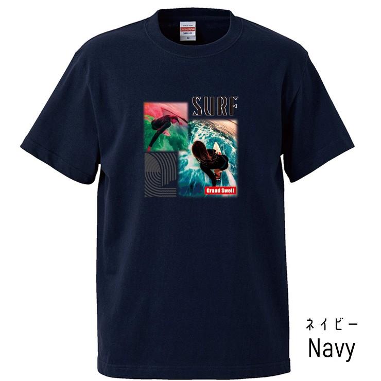 Tシャツ メンズ レディース 半袖 高品質 Grandswell Surf サーフガール ライディング ロゴ アート Boxロゴ 西海岸 サーフスタイル クルーネック プリントtシャツ Dt5536 Three O One 301 Store 通販 Yahoo ショッピング