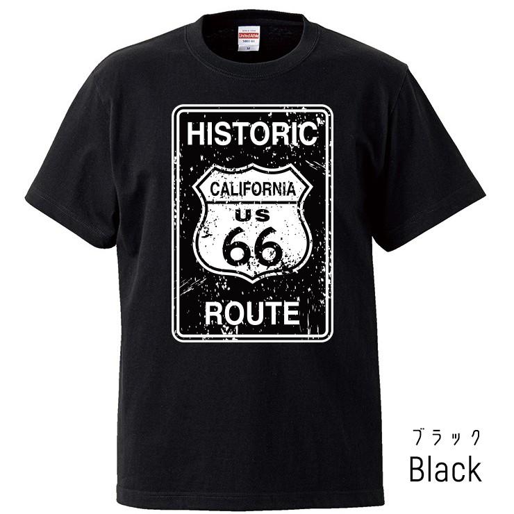 Tシャツ メンズ レディース 半袖 高品質 ルート66 アメカジ アメリカン 