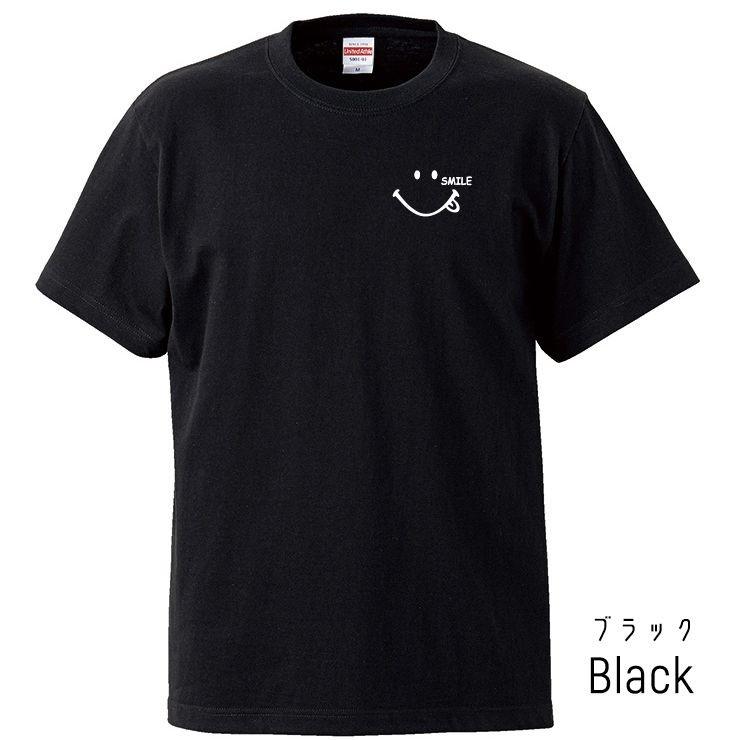 Tシャツ レディース 半袖 トップス 男女兼用 スマイル にこ