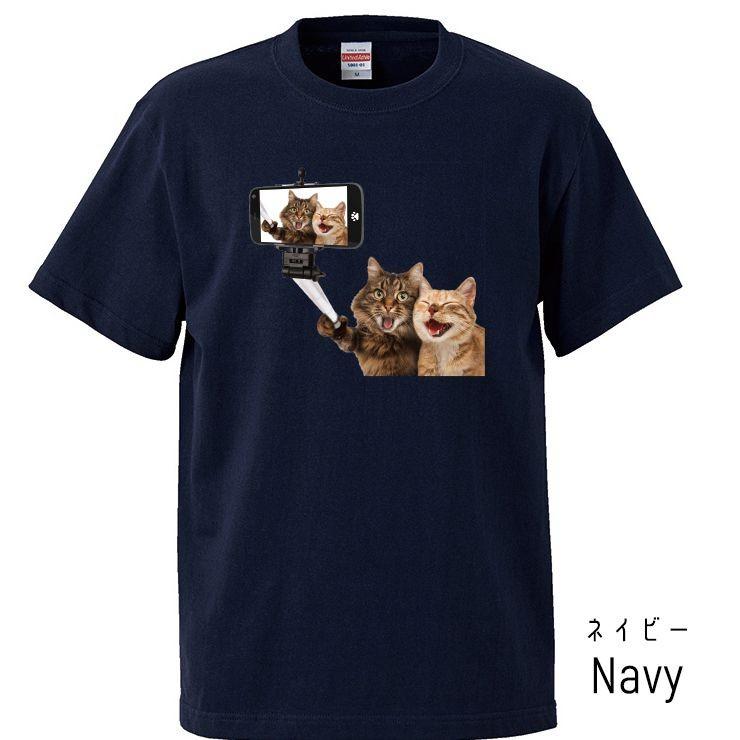 Tシャツ レディース 半袖 トップス 男女兼用 おもしろTシャツ ネコ 猫 