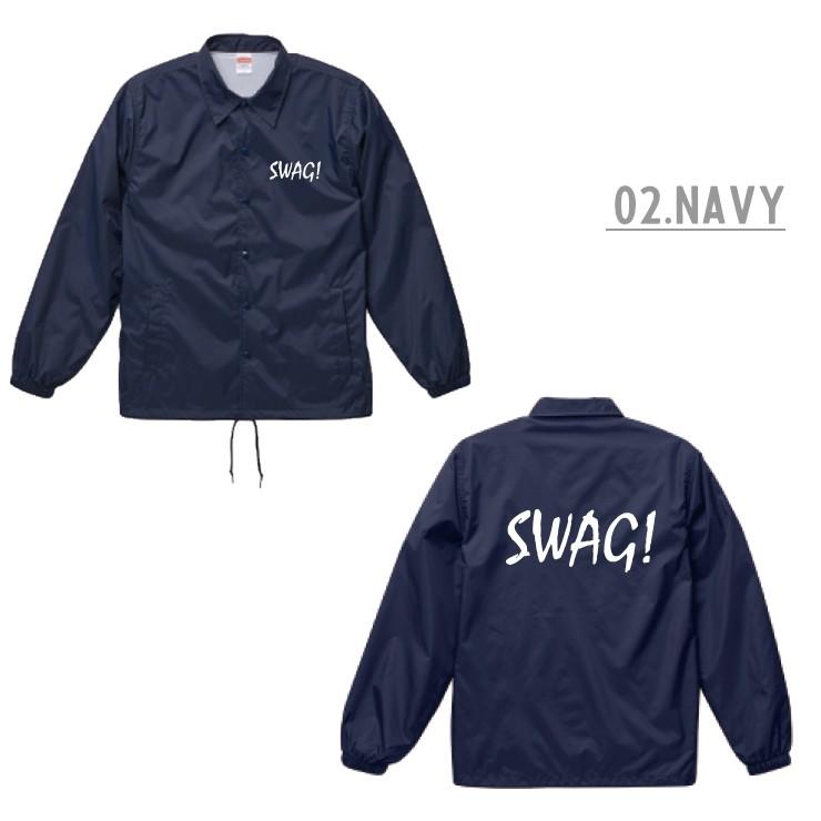 コーチジャケット メンズ 撥水 Swag スワッグ カッコいい イケてる スラング英語 ストリート 防水 ナイロンジャケット S M L Xl 3色 Jc5035 Three O One 301 Store 通販 Yahoo ショッピング