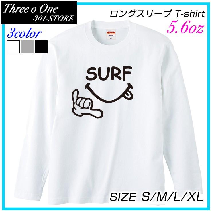 ロングスリーブｔシャツ メンズ レディース 春夏新作 Tシャツ ロンt 長袖 Surf サーフ Hawaii ハワイ 西海岸 おしゃれ Hang Loose ハングルース Longt U Three O One 301 Store 通販 Yahoo ショッピング
