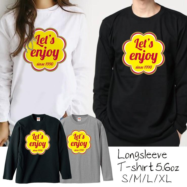 Tシャツ ロンt 長袖 メンズ 男女兼用 キャンディー ロゴ 90s レトロ 90年代 懐かしデザイン メンズファッション ロングtシャツ Longt8644 Three O One 301 Store 通販 Yahoo ショッピング