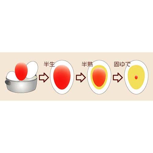 ゆで卵 タイマー 半熟卵 固ゆで 卵と一緒に茹でる ゆで卵 簡単｜three-peace｜05