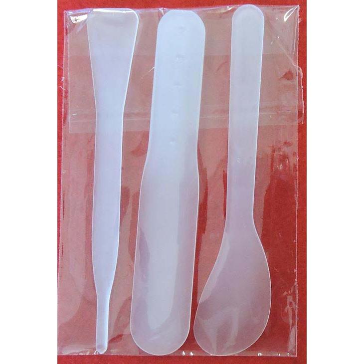 スパチュラ セット 3本セット メイク ヘラ シリコン 樹脂 スパチュラ